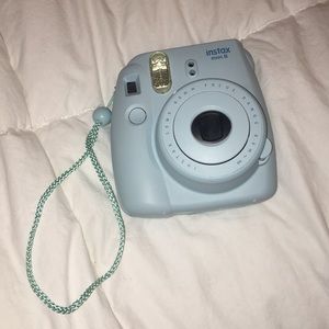 Fujiflim Instax Mini 9- Ice Blue Instant Camera